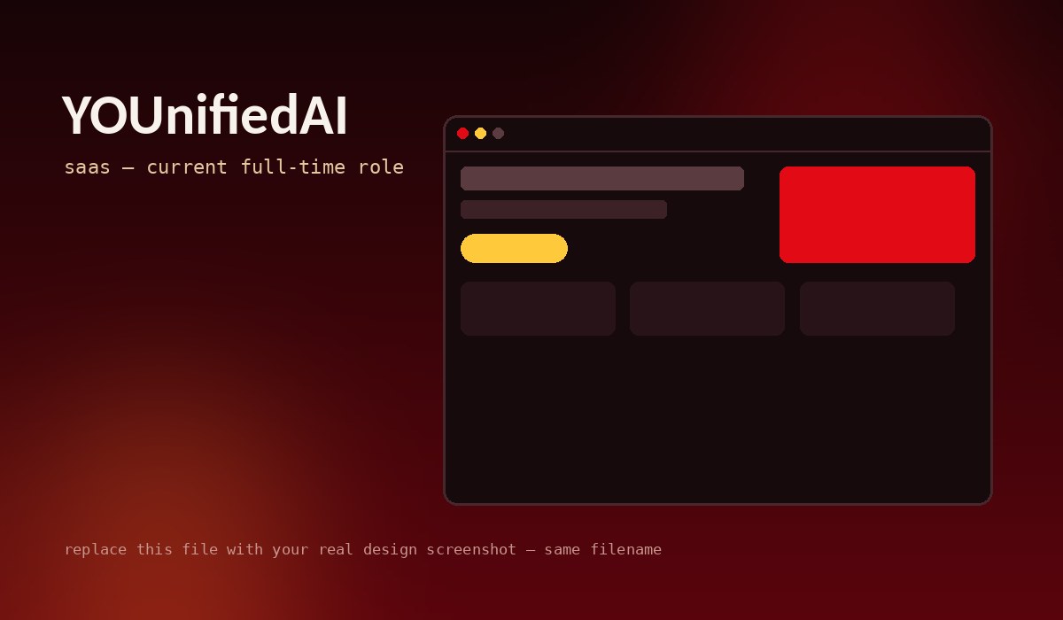 YOUnifiedAI website